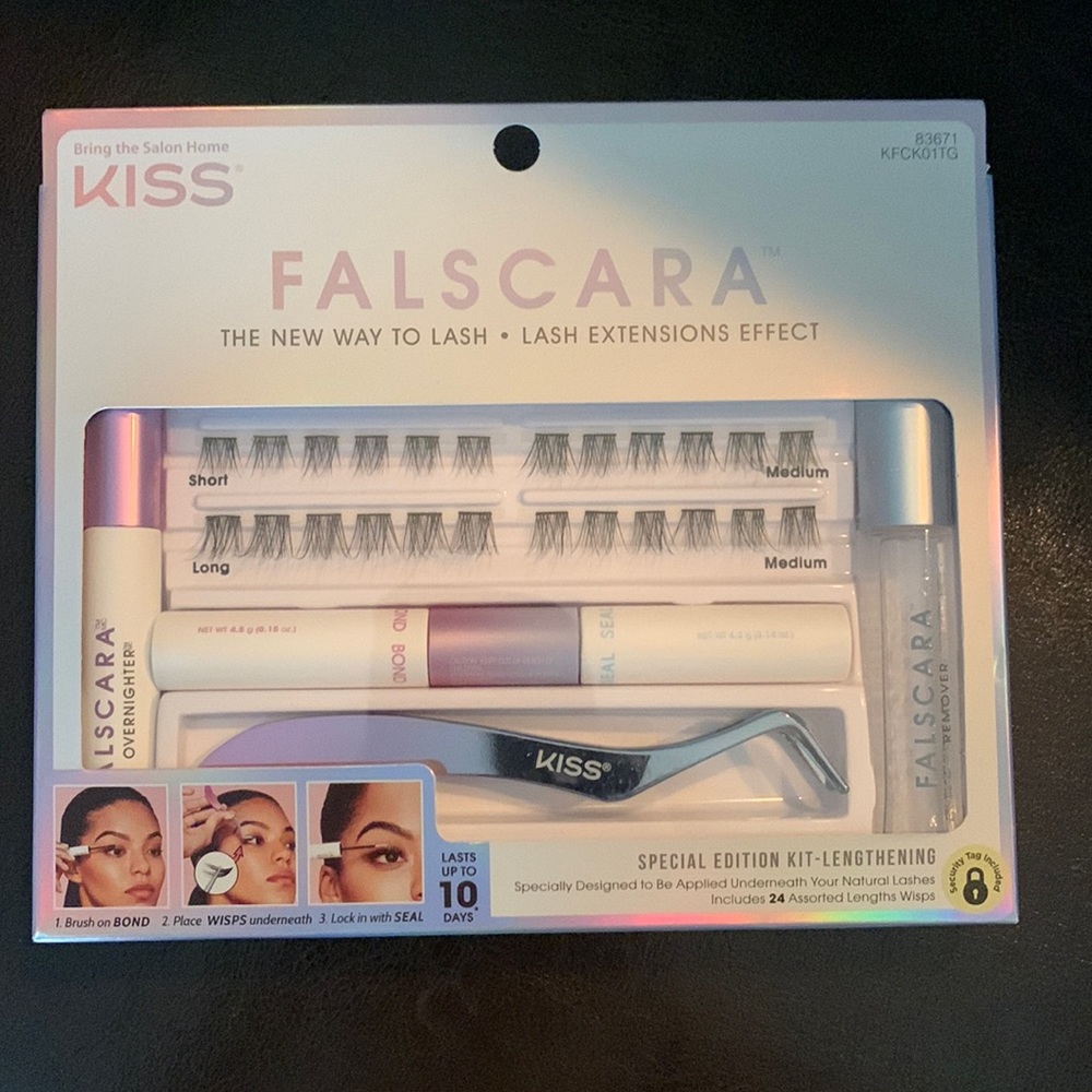 Kiss Falscara Lash Extensions! Brand new!